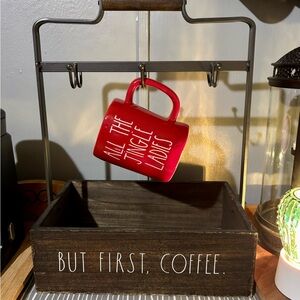 ⭐️Rae Dunn coffee caddy and mug